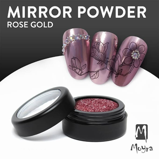 Újdonság a Moyrától! Mirror Powder Rose Gold