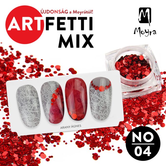 Újdonság! Moyra Artfetti Mix No. 04