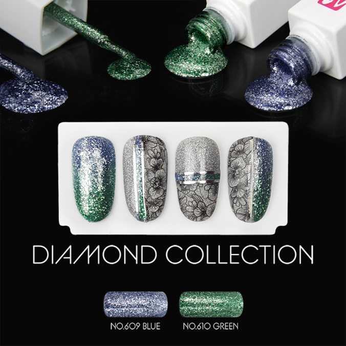 Diamond Collection – Csillogás két új mini lakkzselé árnyalatban!