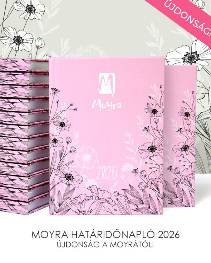 ÚJ! Moyra határidőnapló 2026